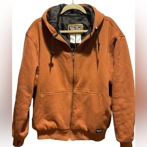 ** WALLS WorkWear Mens Lined Jacket w/ Hood